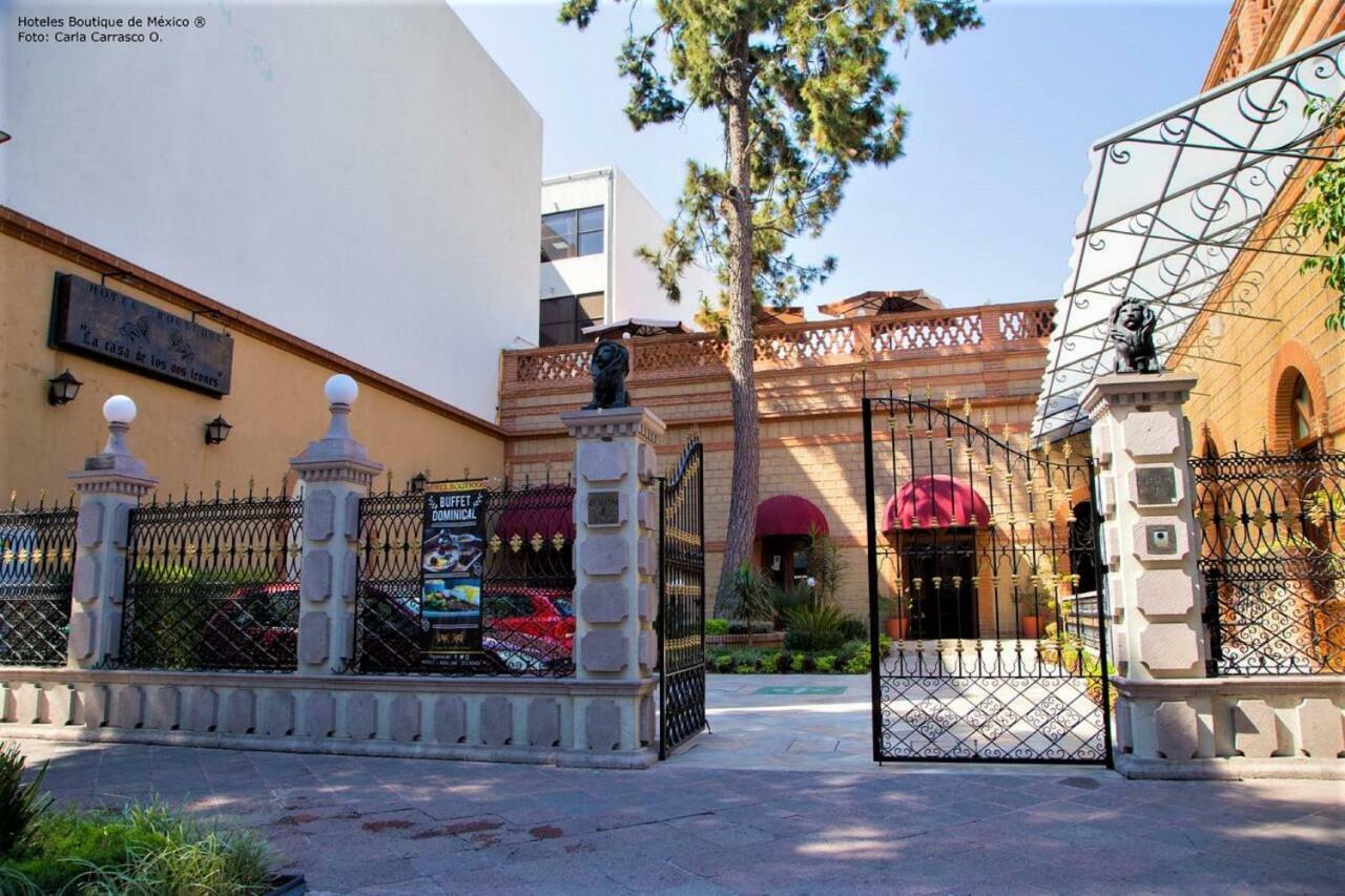 La Casa De Los Dos Leones Querétaro Exterior foto